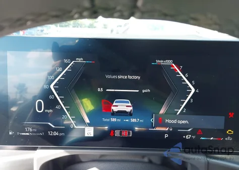 2025 BMW 3 Series 330I xDrive z USA, uszkodzony, nr VIN 3MW89CW0XS8F49860